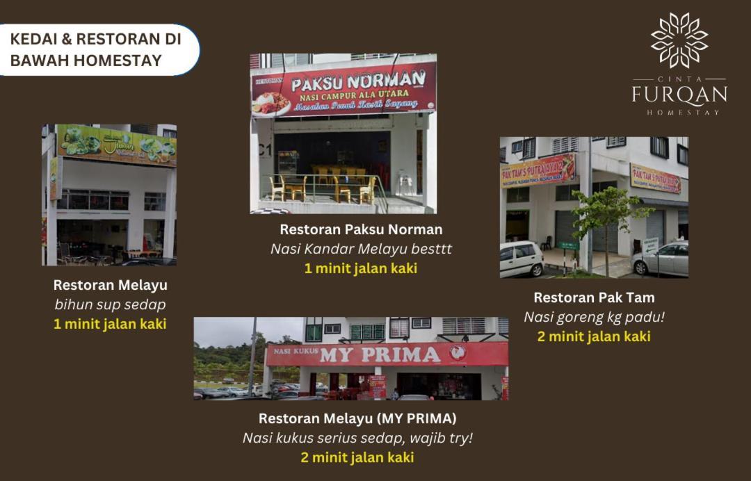 Homestay Cinta Furqan 1 - Apartment Cameron Highland Tanah Rata Exterior foto